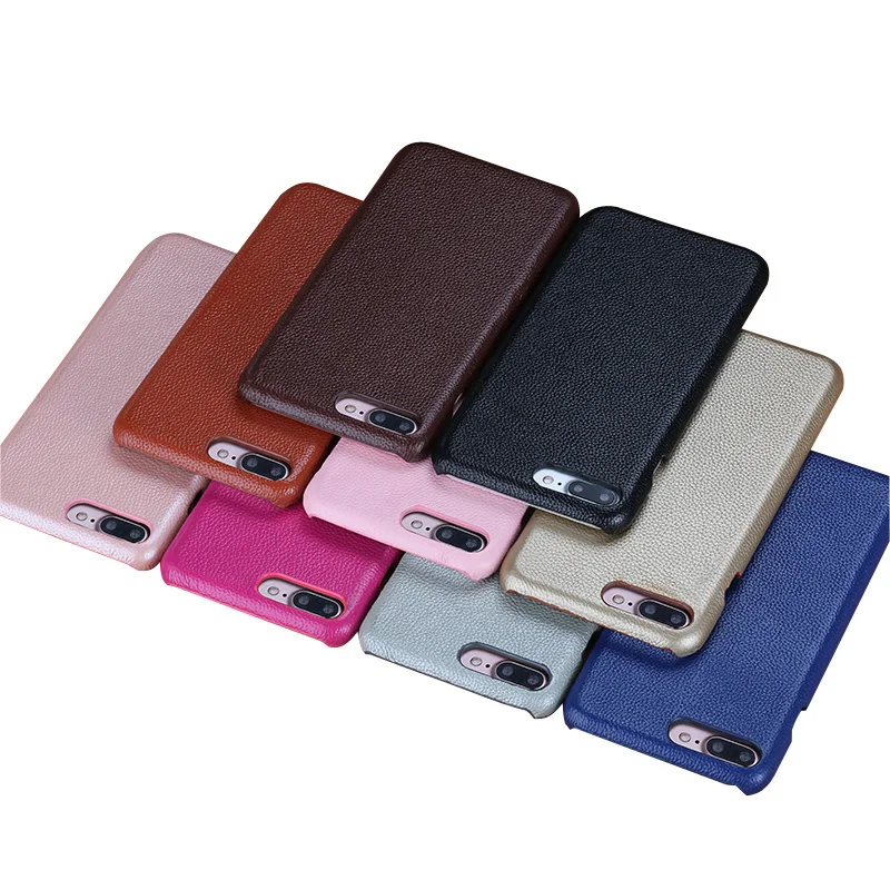 Роскошный чехол для телефона из натуральной кожи iPhone 7Plus Ультратонкий с