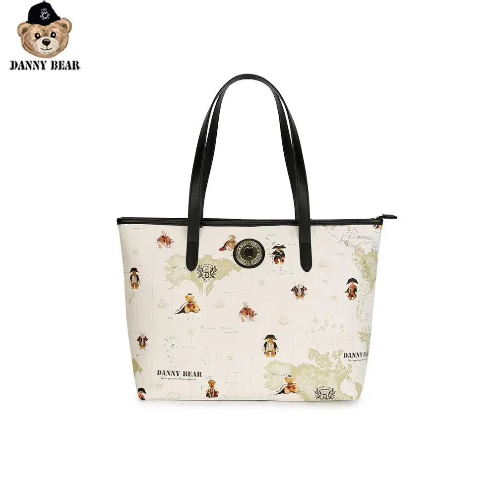 Сумка тоут Дэнни медведь для женщин повседневная дизайнерская модная сумочка на