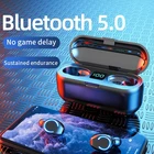 Мини-наушники-вкладыши TWS Bluetooth 5,0 наушники Беспроводной наушники 9D Hi-Fi стерео спортивные Водонепроницаемый сверхмощные наушники для прослушивания музыки гарнитура С микрофоном