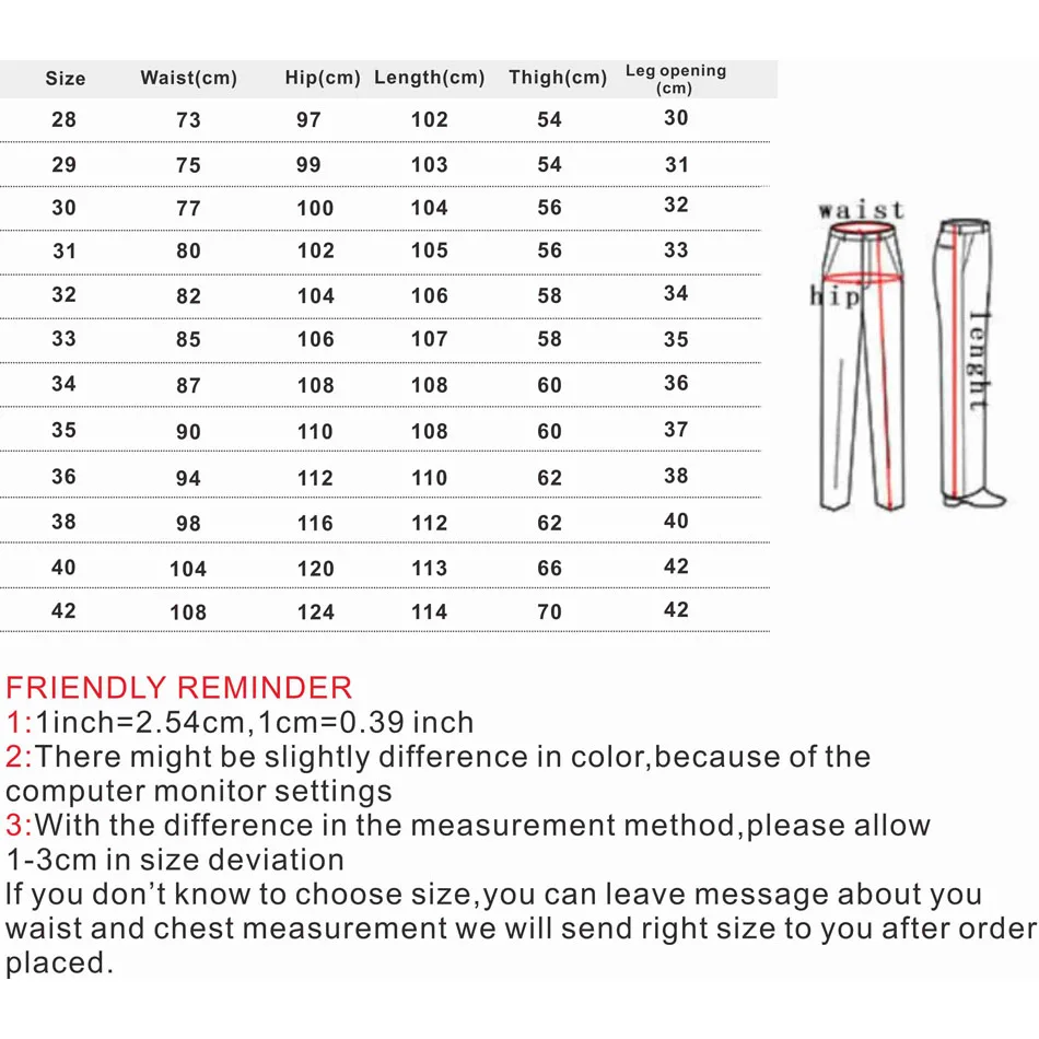 

Latest Style Fashion Men's Cargo Jeans Pants Casual Slim Fit Zipper Army Combat Camo Camping Trousers Bottoms