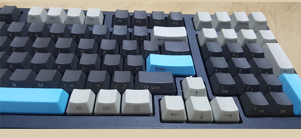FC660 FC980M колпачки для ключей синий темно-серый светильник-серый OEM PBT Лазерная