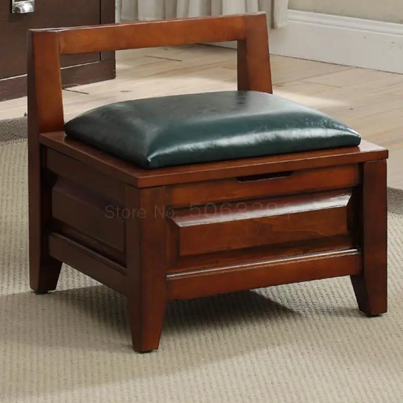 Получает небольшие стулья для хранения обувь скамейки в американском стиле