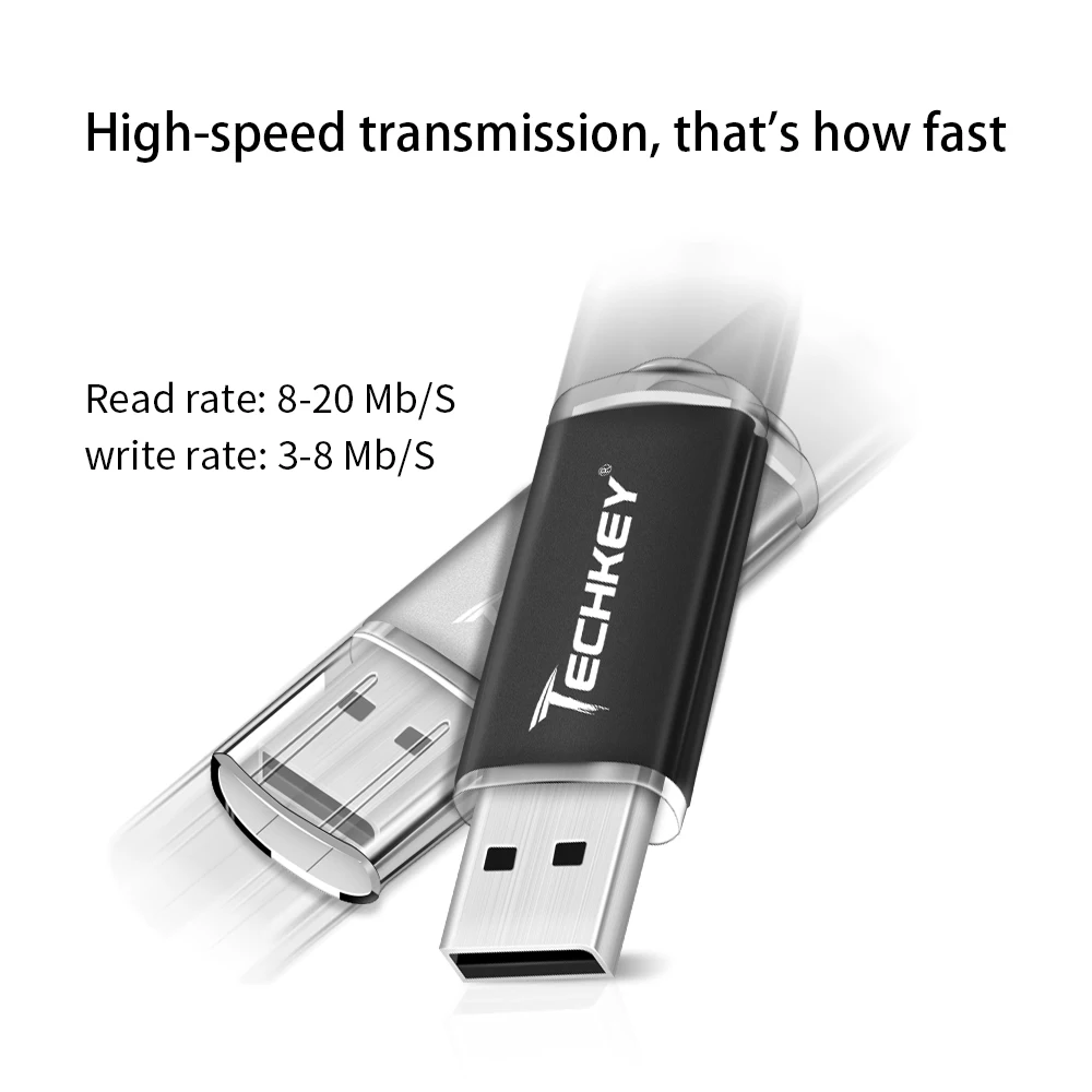 Techkey usb falsh drive 16 ГБ 32 ГБ 8 ГБ 4 ГБ флешка usb2.0 memory stick реальная емкость usb pen drive флешка usb cle