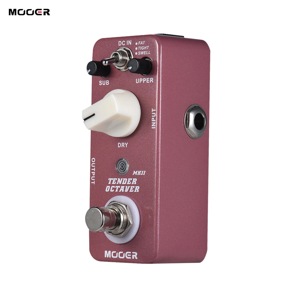 MOOER нежная Октава MKII Гитара педаль эффектов 3 режима настоящий обход полностью