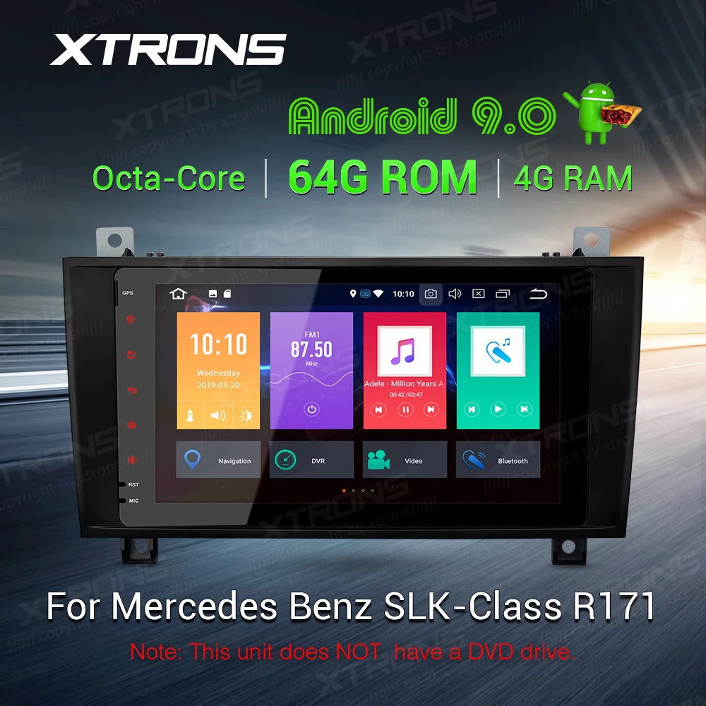 Автомобильный радиоплеер XTRONS PX5 Android 9 0 GPS для Mercedes Benz SLK Class R171 SLK200 SLK280 SLK300 SLK350 SLK55 2004