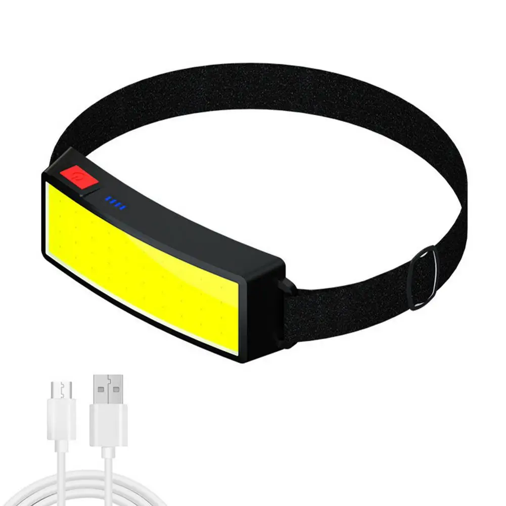 

Night Run Light USB Chargeable Bike Flood Light Running Headlight Headlights USB Charging Lights For Outdoor Sports Lighting