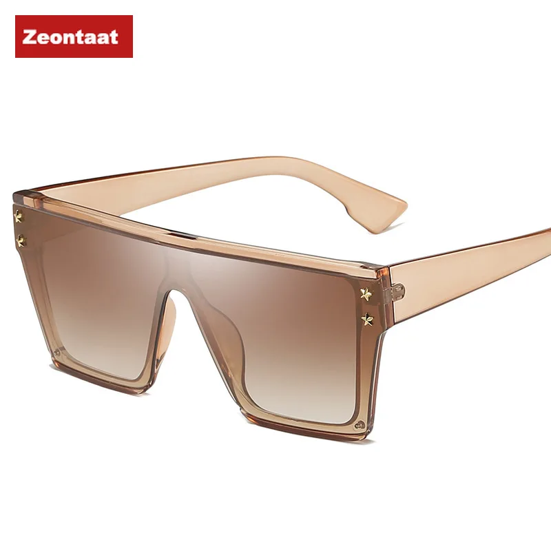 

Big Frame Square Sunglasses Women Brand Designer Gradient Sun Glasses Female 2020 Mirror Oculos Ladies Shades Glasses