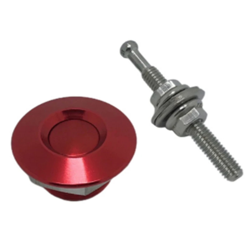 

32mm Anti-theft Button Type Mini Hood Lock (short Type), Excellent Electrical Conductivity / Heat Resistance 3 Colors