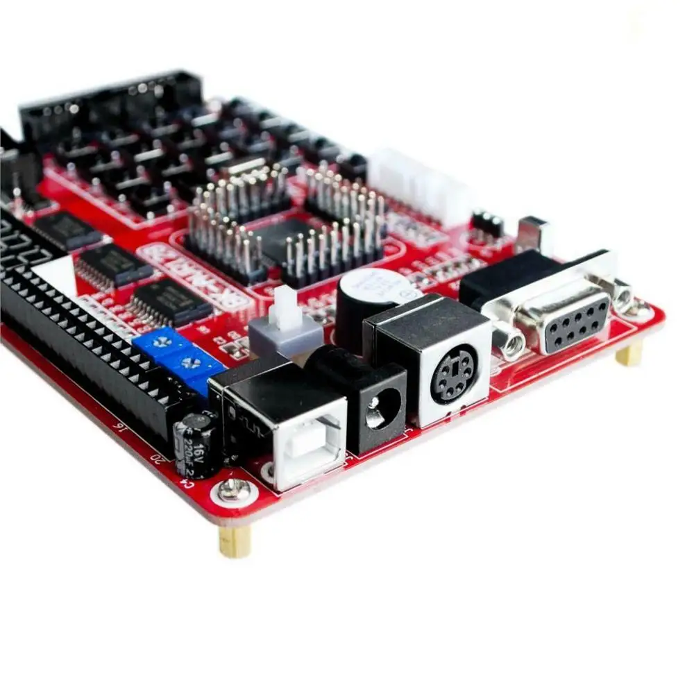 Бесплатная доставка 1x AVR ATMEGA128 макетная плата ATMEL AVR128 микроконтроллер|board atmel|board