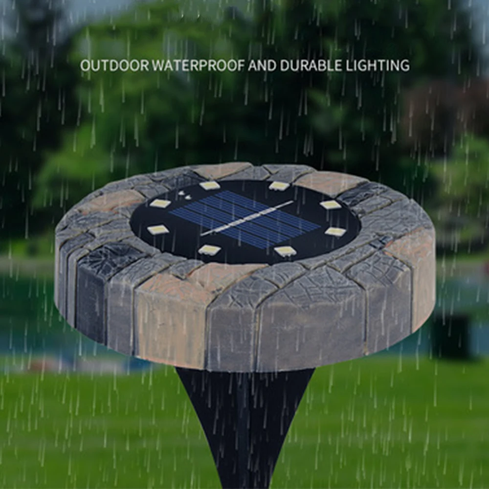 Автоматический датчик Солнечная садовая лампа водонепроницаемый IP65 светильник