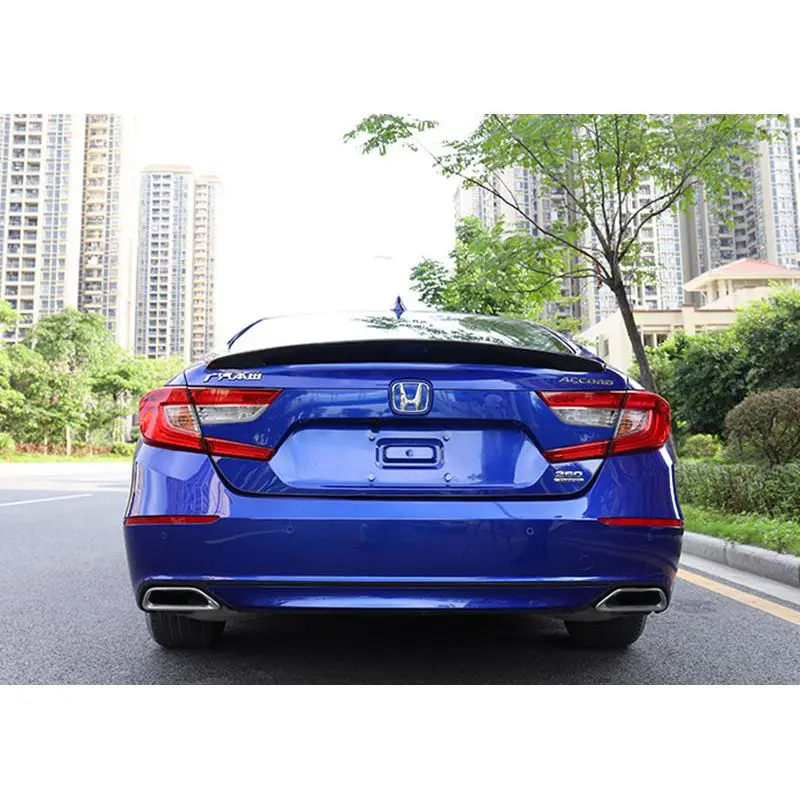 

for Honda Accord rear wing spoiler quality ABS material color spoiler 2018