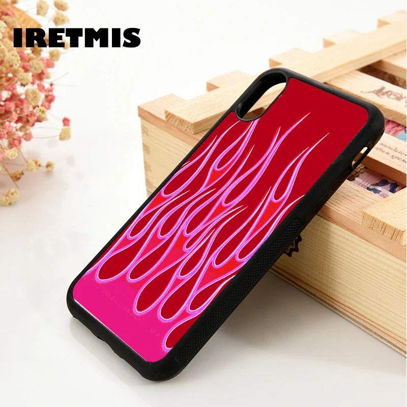 Iretmis 5 5S SE 6 6S Чехол для телефона чехол iPhone 7 8 plus X Xs 11 Pro Max XR фантастические огненный