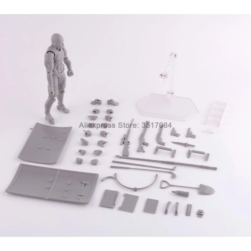 Figma Deluxe Edition Body Kun Chan BJD шарнирная подвижная экшн фигурка из ПВХ Коллекционная