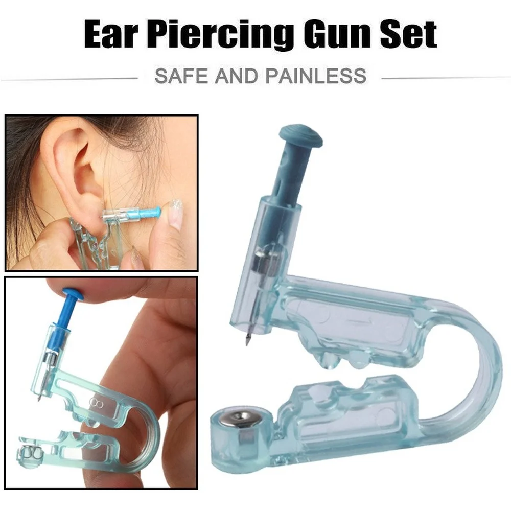 

2021 New Trend Piercing Healthy Sterile Inflammation Free Disposable Pain Free Ear Piercing Gun, Piercing Tool for Earrings
