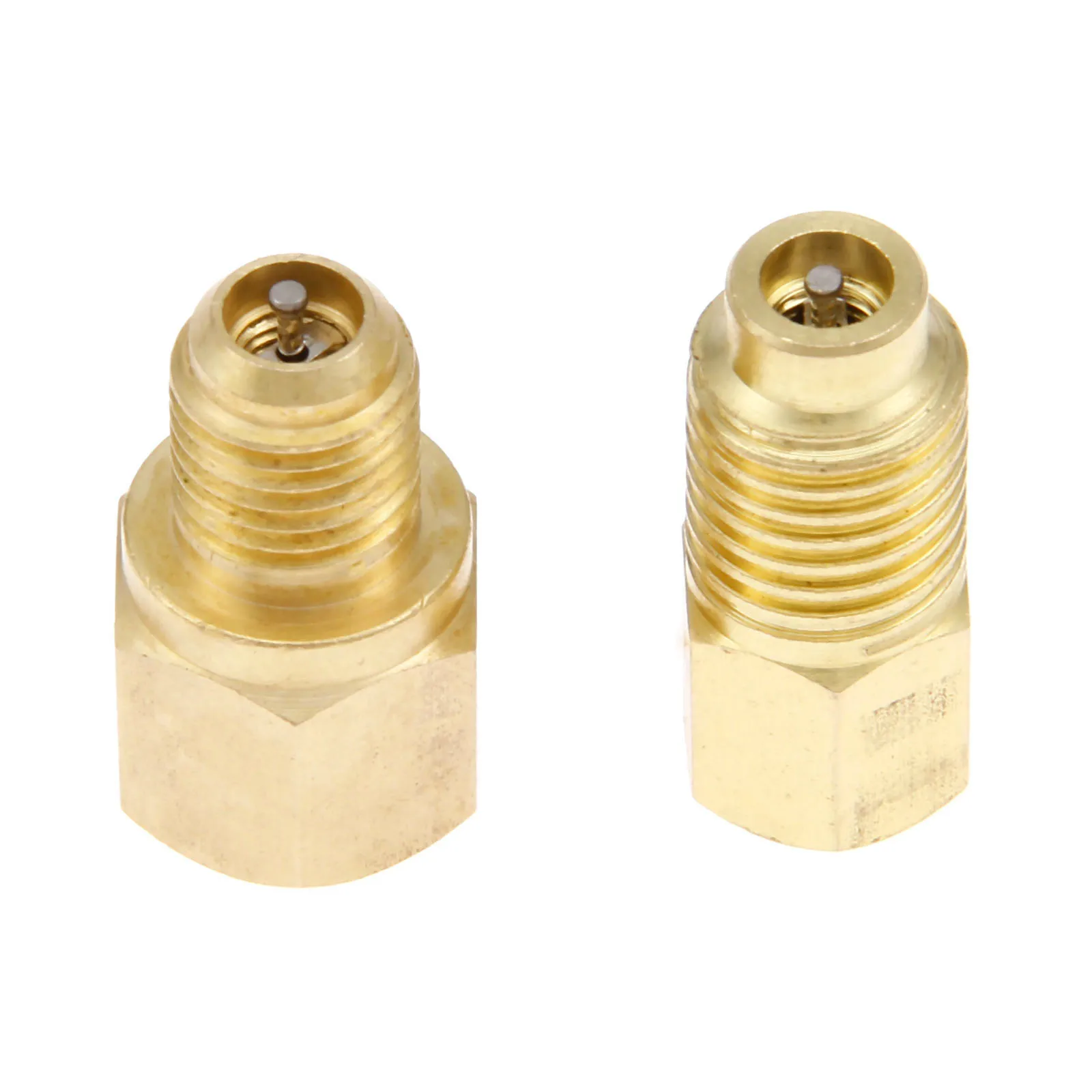Адаптеры R134a и R22 2 шт. с сердечником клапана для Can Tap инжектор масла вакуумного