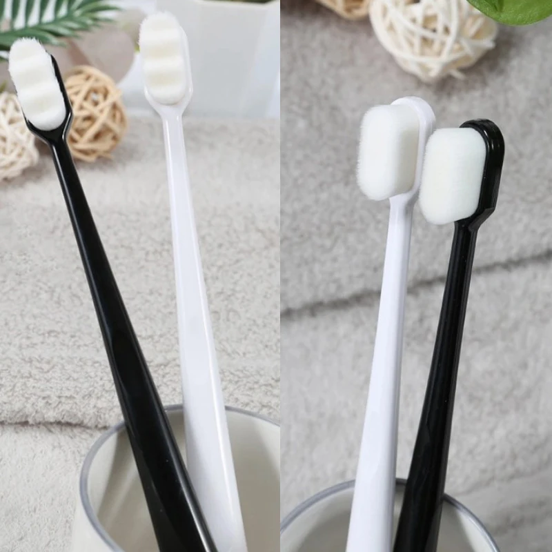 Super Soft Floss Wave Toothbrushes Great For Sensitive Gums Japan Toothbrush Ultra Fine Micro-Nano Tooth Brushes Oral Care Clean | Красота и