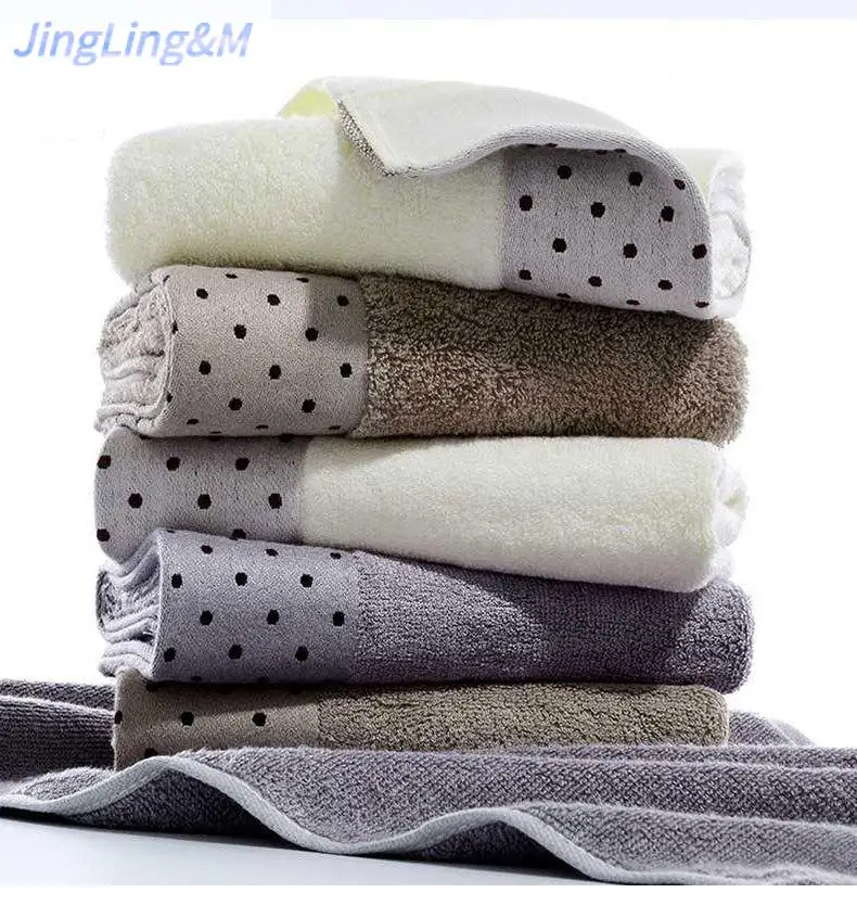 Высококачественное полотенце из бамбукового махрового полотна, плотное, мягкое и впитывающее, для взрослых, домашнего использования, для лица, подходит для дома, гостиницы, подарка, 33x75 см.