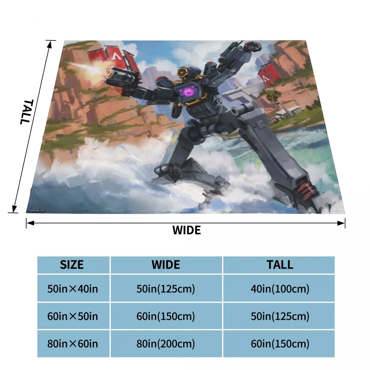 Apex Legends криптовалютическая игра Живопись Дизайн Портативный теплый плед одеяла