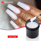 Маникюрный гель для наращивания ногтей MSHARE, молочно-белый, самовыравнивающийся, камуфляжный