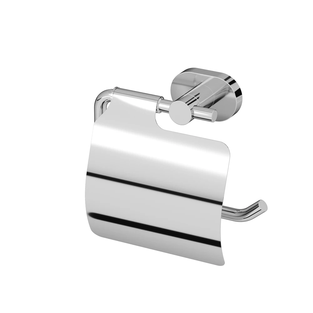 Держатель для туалетной бумаги с крышкой AM·PM A74341400 Sense L хром