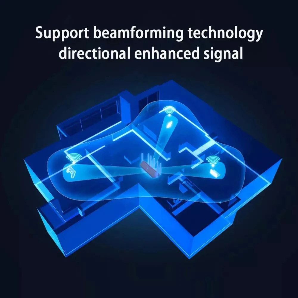 Xiaomi AX3600 Aiot Router External Signal Amplifier Wifi 6 Dual- band 2976mbs Gigabit Rate Security Encryption Mesh Wireless