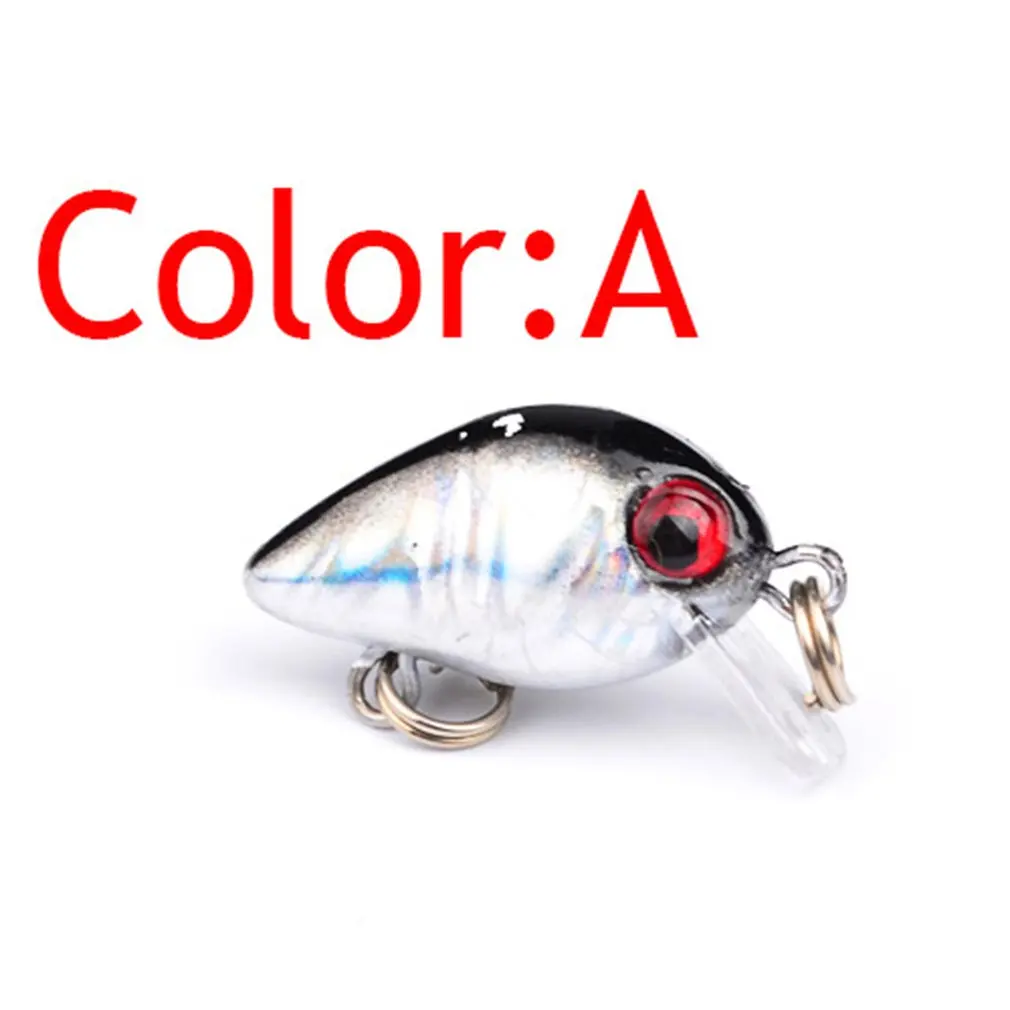 

Plastic 2.6CM Small Lifelike Hard Jerkbait Durable Artificial Bait Universal Fishing Lures Professional Fish Accessories