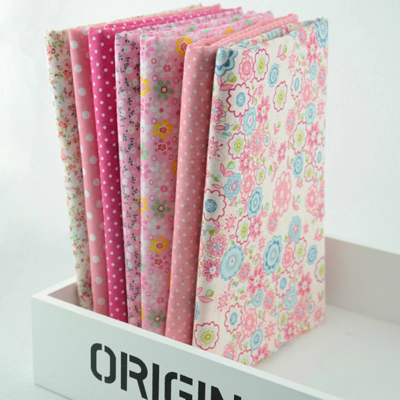 Хлопчатобумажная ткань Booksew 7 шт./лот 50 см x четверть пучка для лоскутного шитья