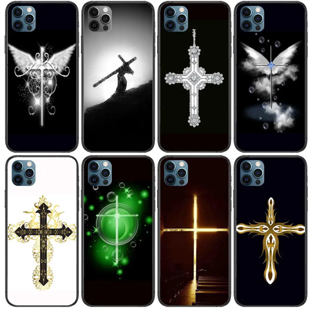 

Bible Jesus Christ Christian Anime Phone Cases cover For iphone 11 Pro Max case 12 8 7 6 S XR PLUS X XS SE 2020 mini mobile cel