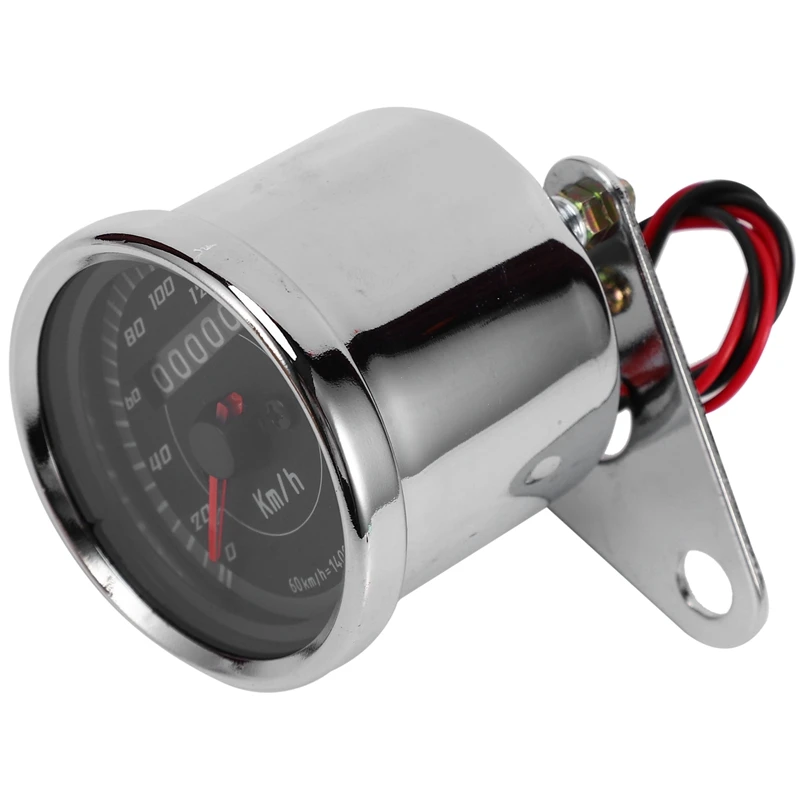 Motorcycle LED Tachometer Speed Gauge Retro Chrome for Honda CG125 | Автомобили и мотоциклы