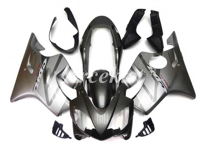

Injection Molding New ABS Motorcycle Full Fairings kit Fit for HONDA CBR600 F4i FS 2004 2005 2006 2007 04 05 06 07 silver gray
