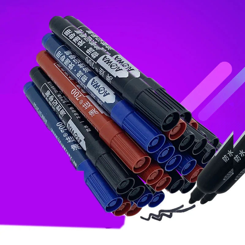 

10 шт., масляные маркеры с большой головкой