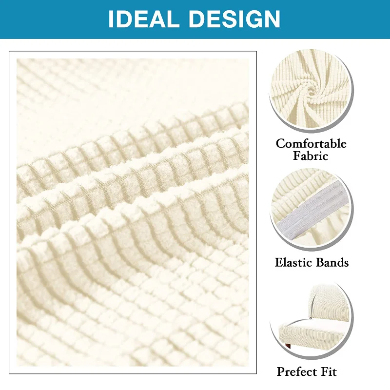 Универсальный чехол для дивана кровати без подлокотников складной Стрейчевые