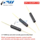 Язычковый переключатель, магнитный переключатель управления, импортированный нормально открытый, нормально закрытый, 5 шт.Лот, диаметром 14 мм