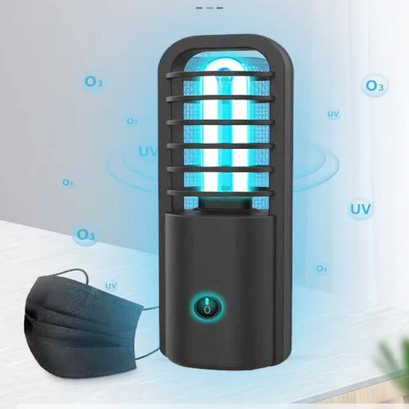 Новая портативная УФ лампа с зарядкой от USB ультрафиолетовая бактерицидная для