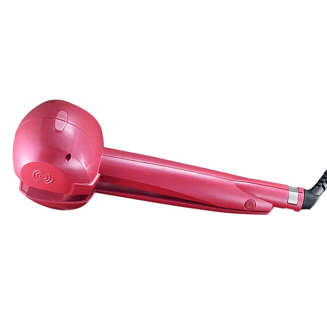 US Regular Pink ЖК-дисплей анти-обжигающий Профессиональный автоматический бигуди для волос Инструменты для укладки бигуди Керлинг палочка керамический нагрев уход волна локон - Цвет: US Regular Pink