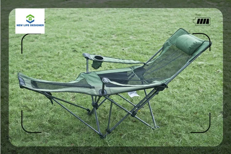 Уличный складывающееся откидное кресло с двойным ворсом спинка кровати рыбалка