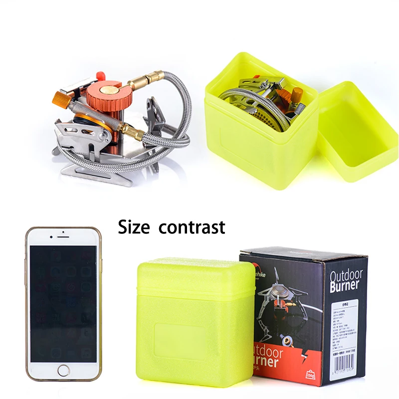 Портативная Складная туристическая плита Naturehike Ультралегкая газовая для