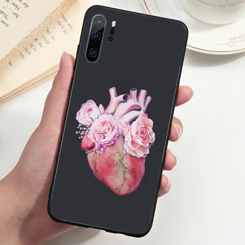 

Heart Of Nature Human Anatomy Doctor Phone Case For Samsung s7 8 9 10 20 plus lite ULTRA Cover Fundas Coque