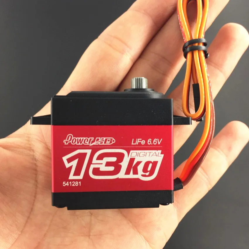 Стандартный цифровой сервопривод Power HD LF-13MG 13Kkg 1:10 1:8 для радиоуправляемого