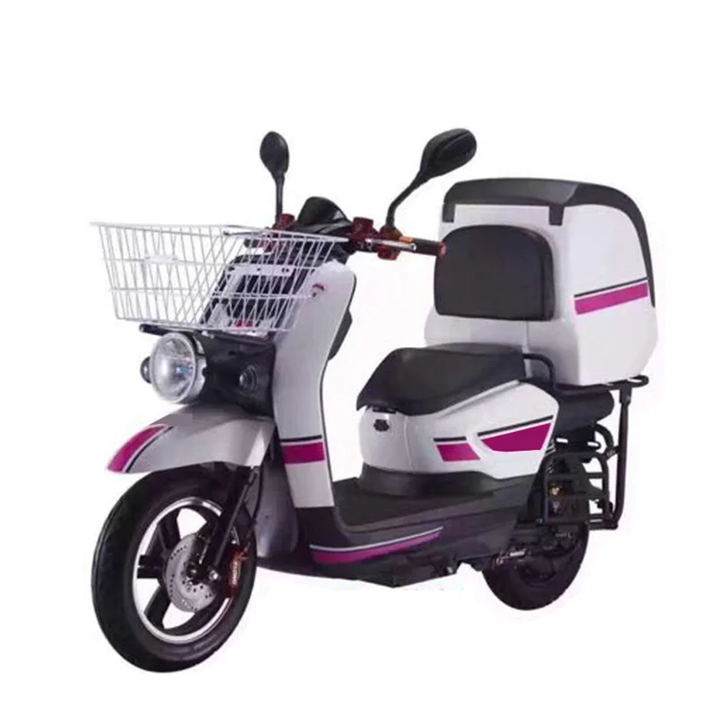 

High Speed Powerful Electrical Pizza Delivery Motorbike Scooters Electric Motorcycle Scooter Adult For Delivery Food