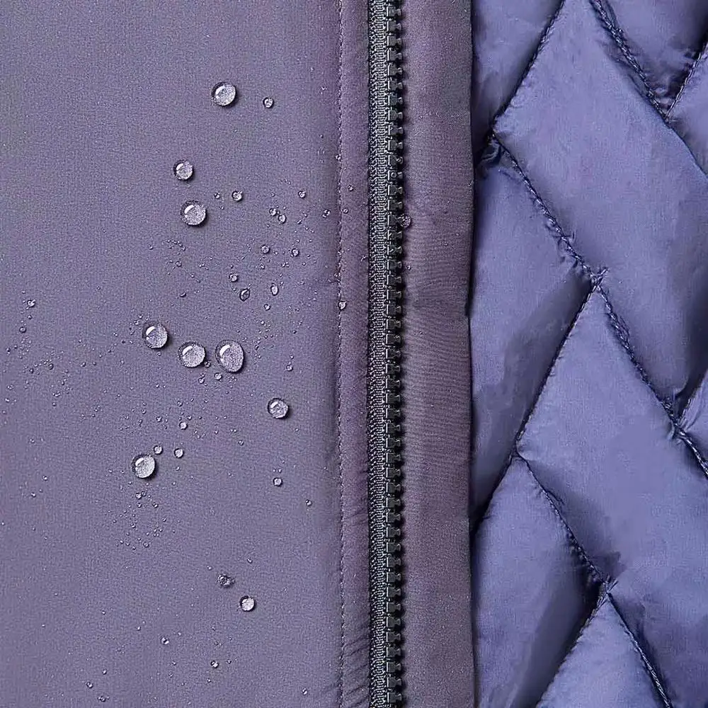 

SKAH Winter Warm Men Coat Aerogel Wind and Water Repellent Thermal Jacket Winpeoof Waterproof Keep Warm Heated Jacket