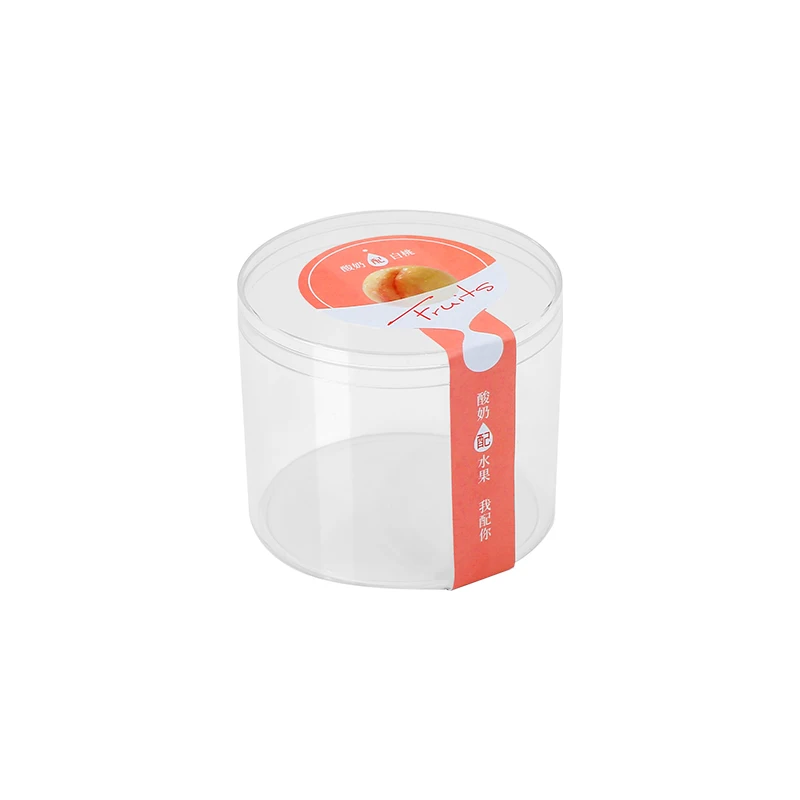 

24pcs Net red transparent mousse pudding ice cream cake cup sawdust cup thick PS hard plastic party favors dessert cup with lid