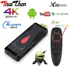 Мини-приставка x96 S400, IPTv, Android 10, 2,4 ГГц, Wi-Fi, usb-разъем, 16 ГБ, Allwinner H313, ТВ-приставка 4k HD