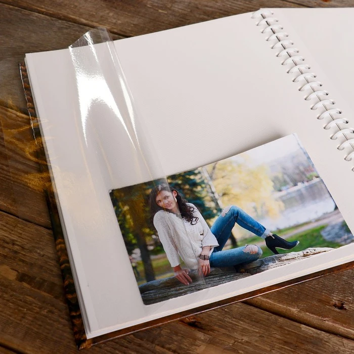 Photo album Magnetic 23x28 cm. 20 sheets &quotJourney" 4730008 Home decor Albums Garden | Дом и сад