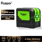 Профессиональный лазерный уровень Huepar, самонивелирующийся нивелир с зеленым лучом, 2 поперечные линии, 180 градусов, 9211G