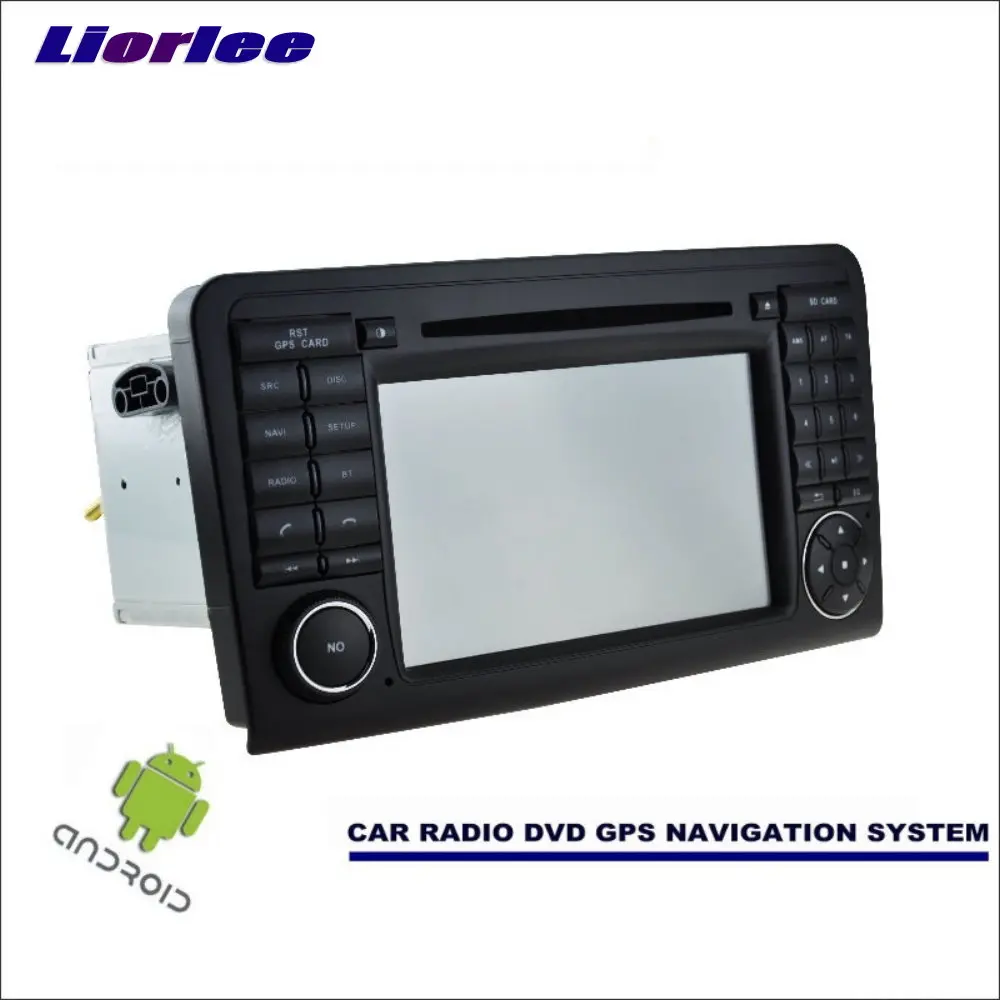 Liorlee для Mercedes Benz ML Class W164 ML250 ML300 Автомобильная Android навигация Радио стерео CD DVD