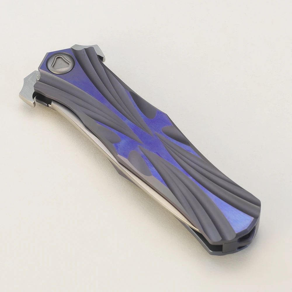 

M390 Powder Steel Blade Folding Knife Outdoor Camping Hunting Survival Gift Collection EDC Tool