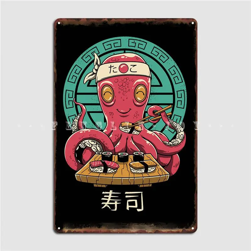 

Металлический знак для суши-бара, клубный дизайн бара, живопись, Декор, оловянные плакаты