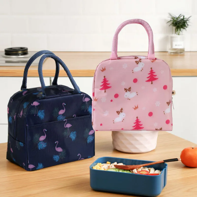 

Portable Lunch Bag Insulation Package for Student Staff Multi-Style Thickened Meal Bags Kids Adult Outdoor Picnic Outing Handbag