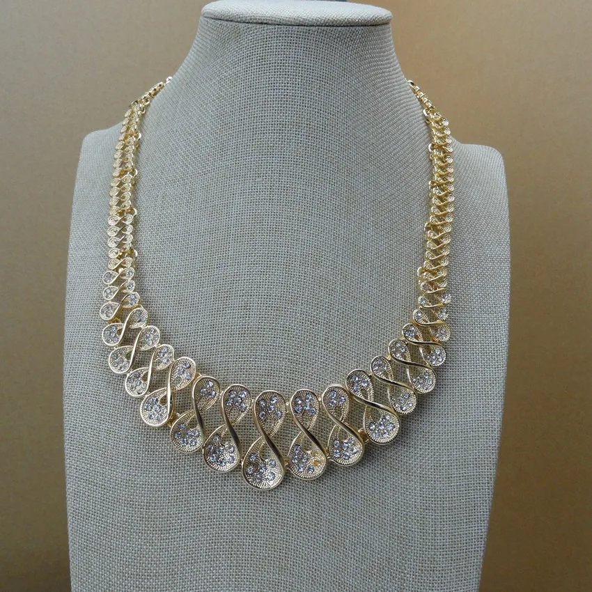 Yuminglai модный простой дизайн Дубай Женские Ювелирные наборы FHK6830 | Украшения и